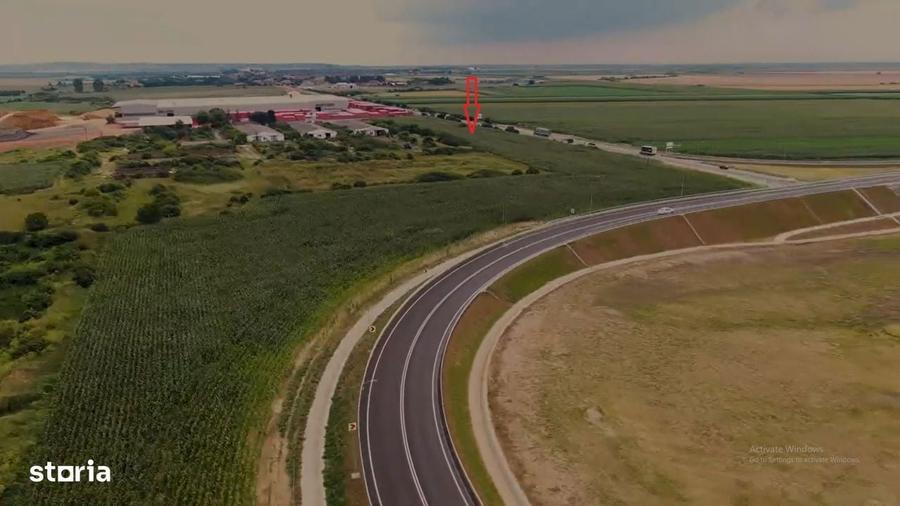 Teren intravilan 5.000 mp, zona industriala langa soseaua E671 - 3