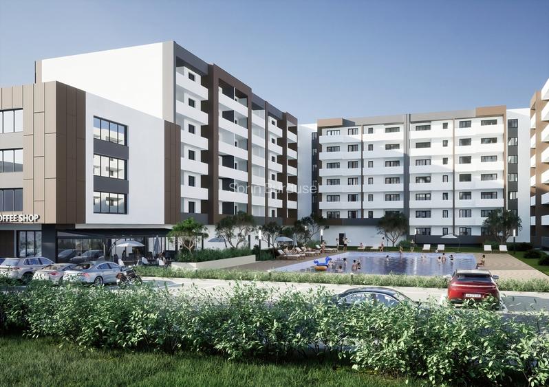 Apartament cu 3 camere semidecomandat în Berceni