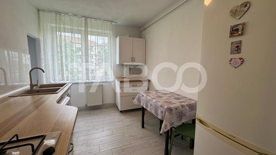 Apartament 2 camere 45 mpu mobilat utilat zona Terezian Sibiu - 9
