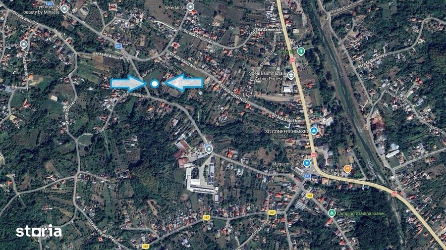 Teren de 1965 mp, în Păușești