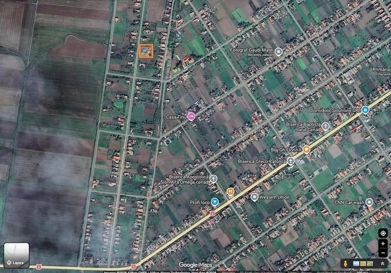 Teren de 3225 mp, în Cenad