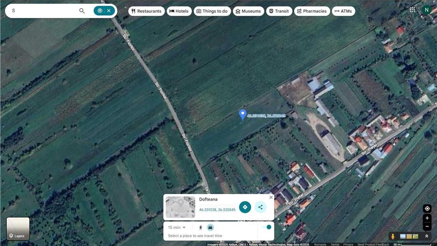 Spațiu comercial, în Dofteana