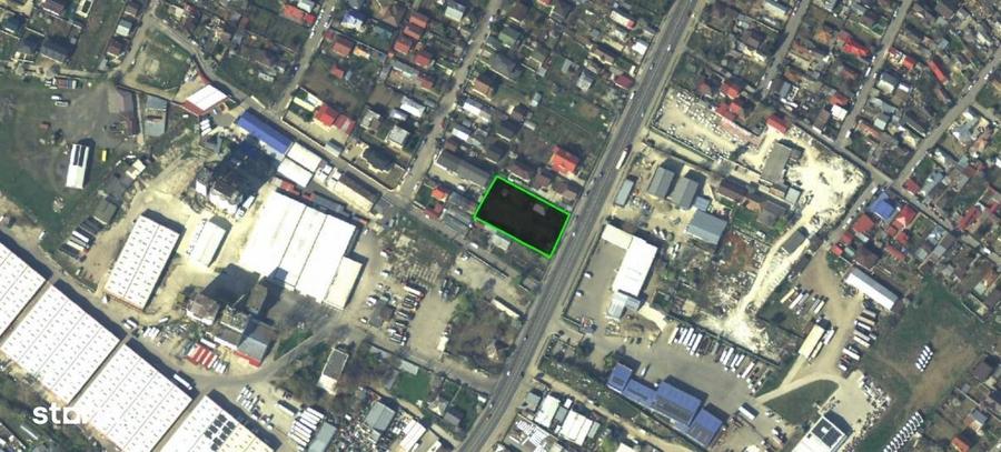 Teren 2.315 mp cu 36 m deschidere la DN6 Bragadiru - 3