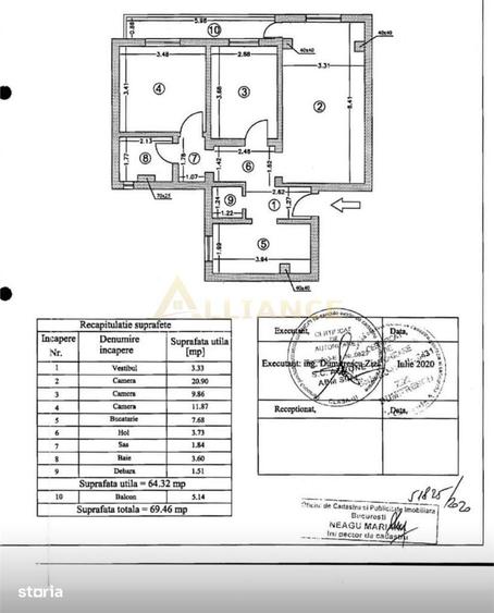 3 camere Giurgiului aproape de metrou (3 statii Eroii Revolutiei) - 3