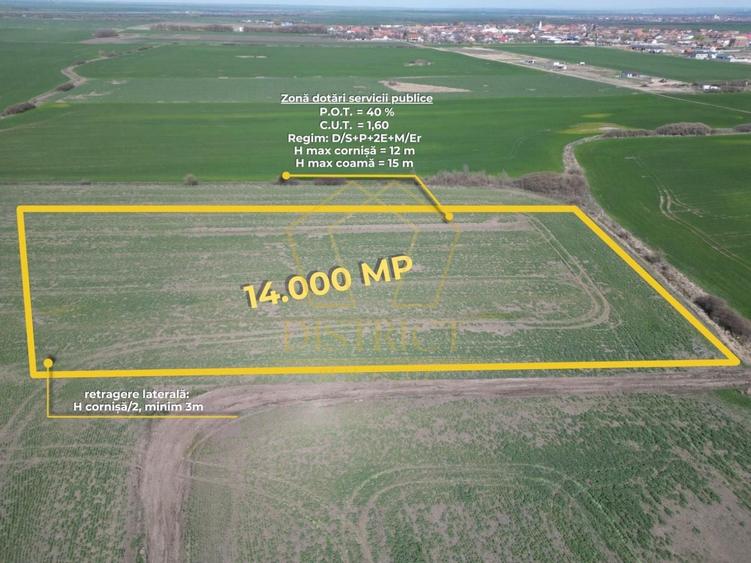 Teren industrial de vânzare Covaci | 14.000 mp | Viitoare centura Covaci - 3