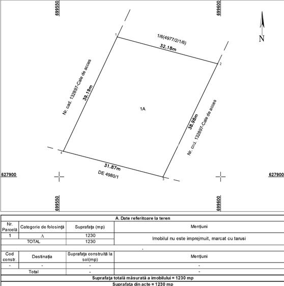 Teren Bucium – 100 m de Plopii Fără Soț / Ideal case sau blocuri 1230 mp! - 5