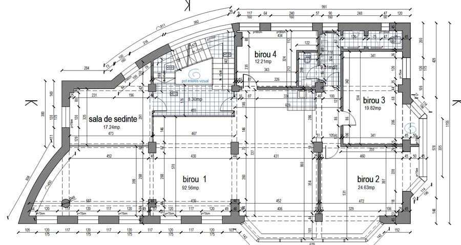 Spatii de birouri 200-400-550 mp pe Calea Turzii - 8