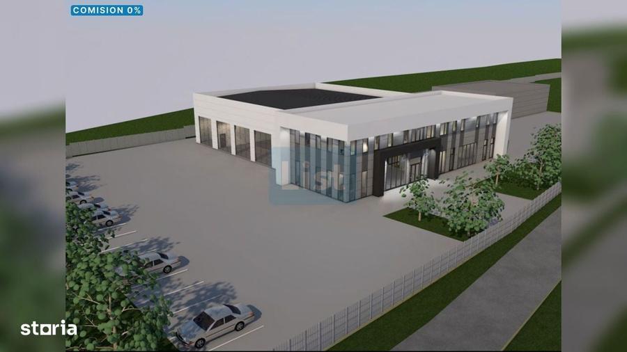 Comicion 0%Teren 10000 mp, front 60 m la DN, A/C HALA service Iclod CJ - 2