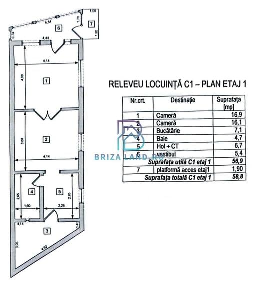 Soseaua Chitilei, zona Razelor, casa 2 corpuri, 6 camere, 4 bai, teren 213 mp - 33