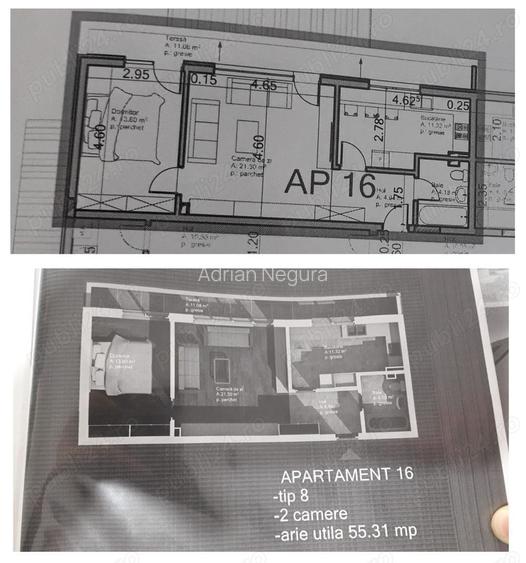 PF vand apartament 2 camere bloc nou 2019 (izolat):etaj 3,terasa,pod,parcare op?ionala in Baciu, CJ PF vand apartament 2 camere bloc nou 2019 (izolat):etaj 3,terasa,pod,parcare op?ionala in Baciu, CJ