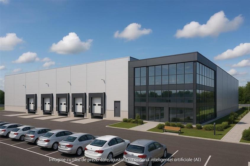 Spatii industriale si birouri 6800 mp in Popesti-Leordeni - 1