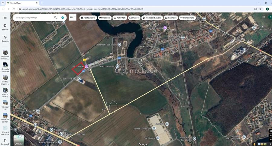15000mp Buftea, Acces A0 si DN7