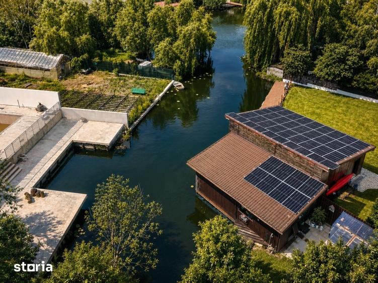 Casă cu 9 camere cu Teren 4000 Mp în Snagov