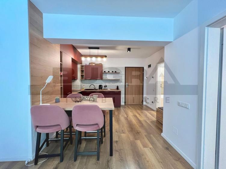 Apartament cu 2 camere semidecomandat, mobilat în Gheorgheni