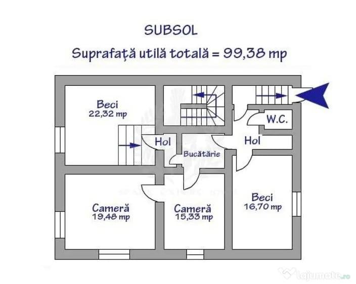 Apartament cu 4 camere decomandat în Ultracentral