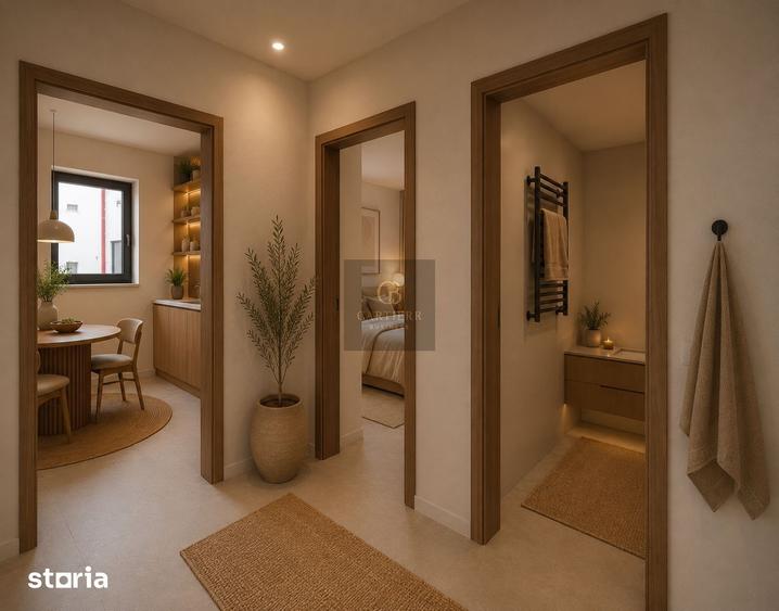 Apartament cu 2 camere în Obor