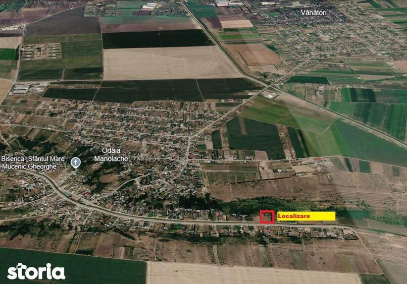 Teren Odaia Manolache, suprafata 3515 mp - 2
