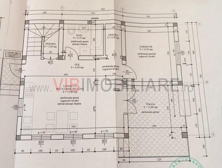 Brebu Megiesesc - Vila 4 camere  - SUT 110 - 644mp teren  - curte libera 570mp - 14