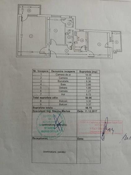 Apartament 2 camere | Aviatiei - hotel Crystal Palace | 2 balcoane - 8