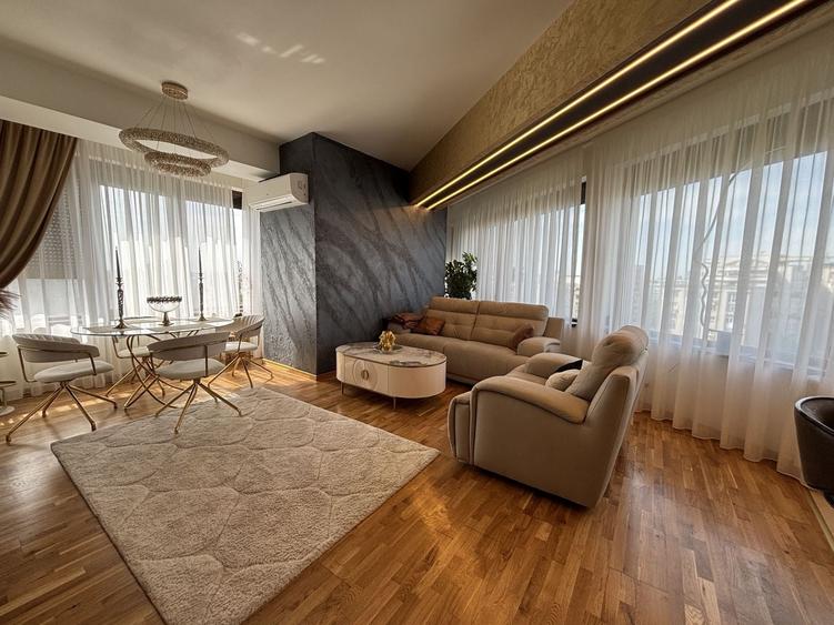 Apartament spectaculos 120 mp | Panorama către oraș | 2 Locuri Parcare - 60