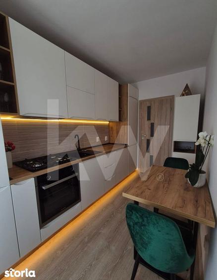 Apartament modern 2 camere strada Ogorului Sibiu mobilat nou gata de m - 1