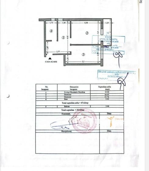 Apartament 2 camere 52,62mp etaj 1 Aleea Tudor Neculai CUG - 12