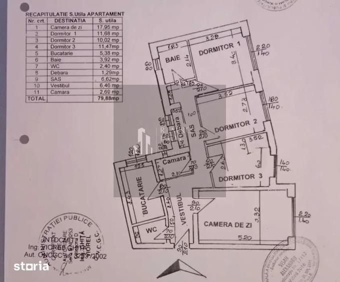 Apartament 4 camere decomandat 80 MP | Tineretului |3 minute de metrou - 7