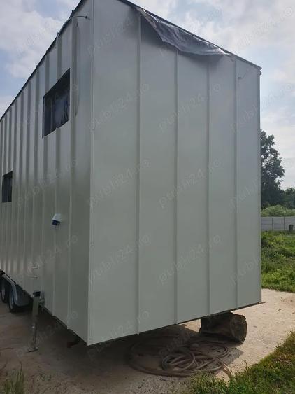 Tiny House la Ro?u pe Trailer fara autorizatie de constructie - 7