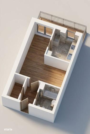 Bloc Nou! 1680E/Mp Semfinisat Tva Inclus! Zona Terra! - 2