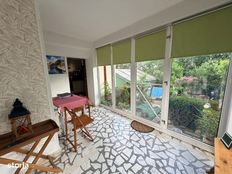 Casa cu piscina si gradina de vis in centrul Domnestiului - 17
