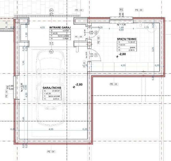 Casa individuala NZEB 4 CAM 142.64 mp teren 514 mp Chinteni - 4