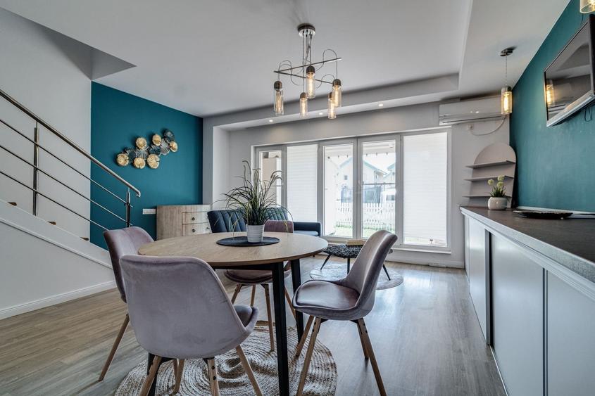 Villa Cozy COSMOPOLIS!  P+1+M, 4 camere, PISCINA,40 mp curte! - 13