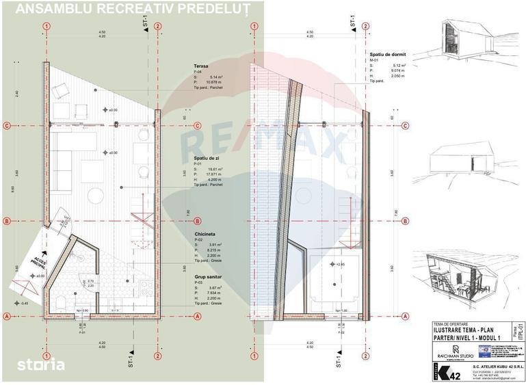 16 E+TVA/mp: Teren Bran Predelut 24253 mp intravilan proiect turistic - 1