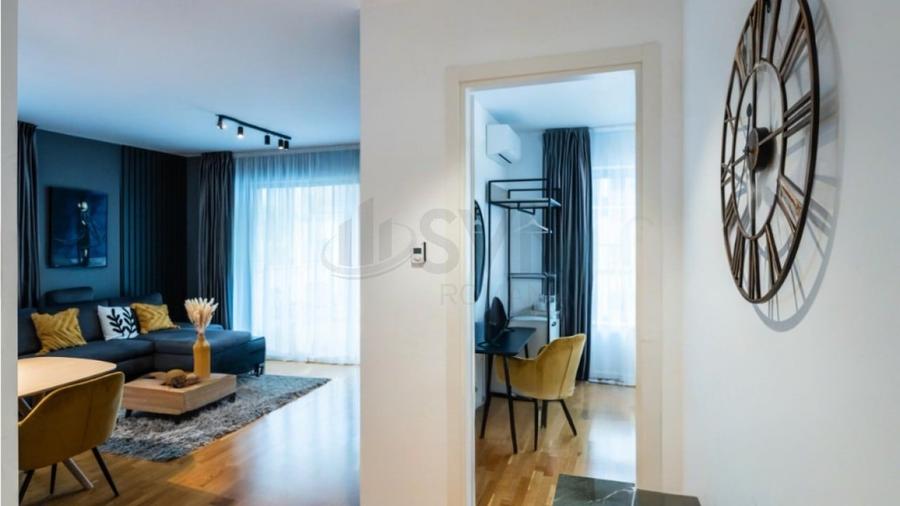 Apartament cu 2 camere semidecomandat, mobilat în Domenii
