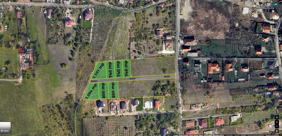 Teren de vanzare , strada Caisilor, zona Dealuri, Oncea - 4