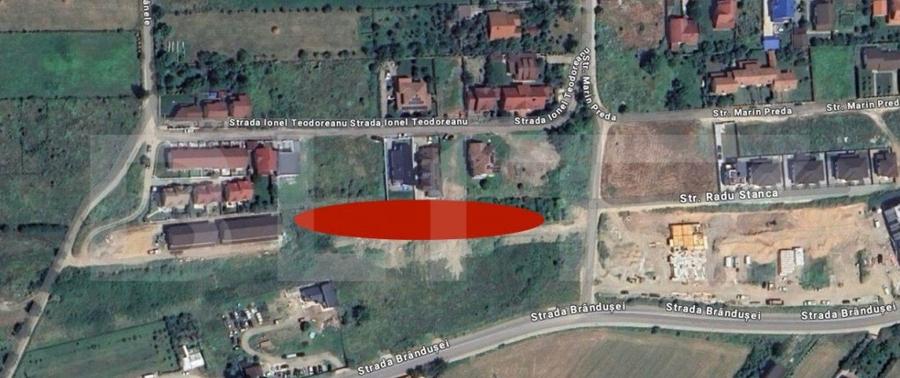 Teren intravilan 5600mp pt P+3 si 15 case insiruite in Cetat - 1