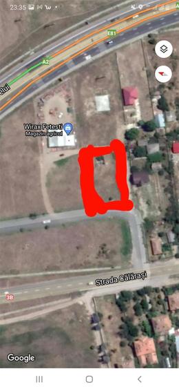 Teren intravilan 900m2 de inchiriat sau vanzare in Mun Fetesti,langa Autostrada Soarelui A2 - 2