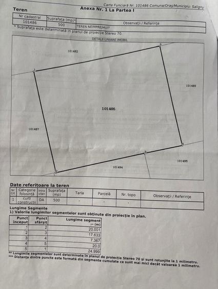 Teren intravilan 500mp,faclia - 1