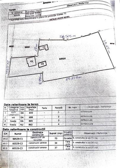 Sat Cercu com Barnova Teren 3000mp cu casa batranesca la str asfaltata si toate - 5