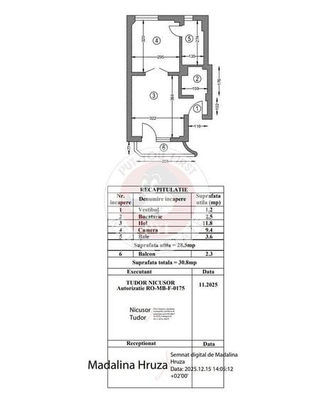 Piata Spaniei | Garsoniera dubla | 31mp | Renovata | RS3 | B13061 - 6