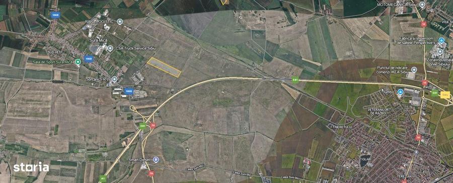 RO/EN Ocazie Teren la intrare in Sura Mica, Sup. de 74.000 mp, eterra - 2