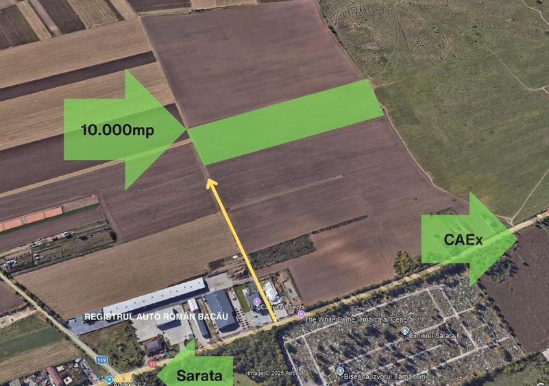 Teren 10,000mp Bacau / Strada Alexandru Safran - 2