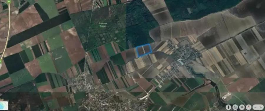 Teren de vanzare in Ilfov, Gagu, deschidere 74ml, 20762mp, 62.000euro - 1