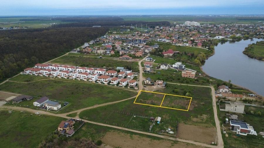 Terern 2216 MP str. Crinului Mogosoaia | intre Padure si Lac - 1