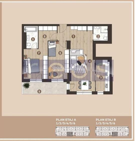 OCAZIE| APARTAMENT 3CAMERE| PIPERA | PARCARE KLAUS INCLUSA