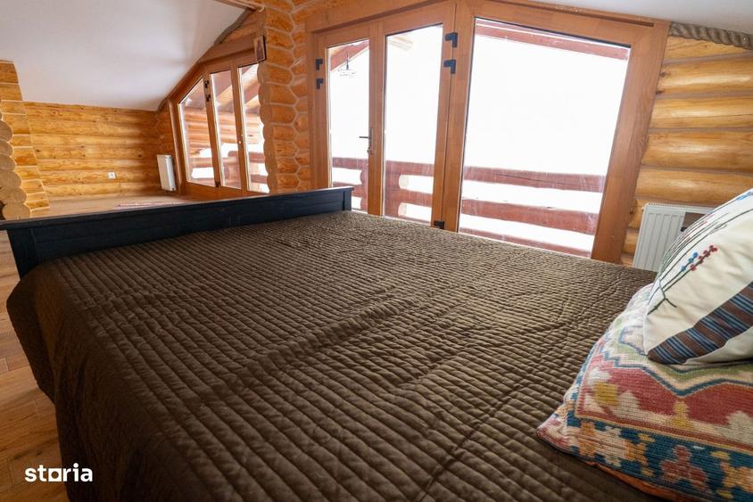 Casa premium din bu?tean,construita cu responsabilitate 980 mp teren - 8