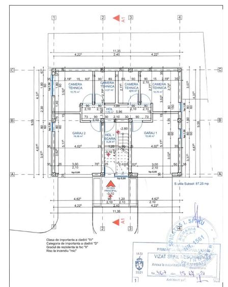 Cladire la rosu din 2018 cu 2 etaje in Copou - Bellevue - 3