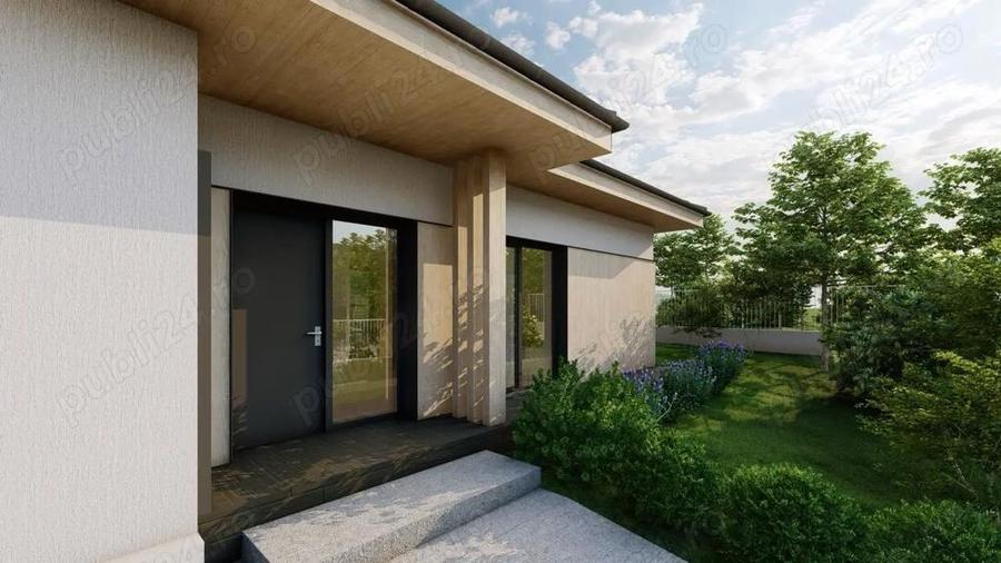 Casa unifamiliala D+P, la intrare in Chinteni pe stanga, str. Brizei - 8