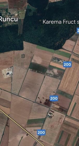 Stefanesti DJ200  Vanzare  Suprafata  Compacta 3 HA  teren intravilan - 1