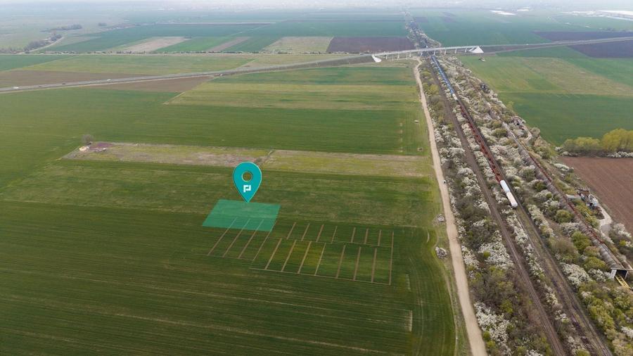 Teren dezvoltare bloc P+2E+M Giroc PUZ aprobat - 2